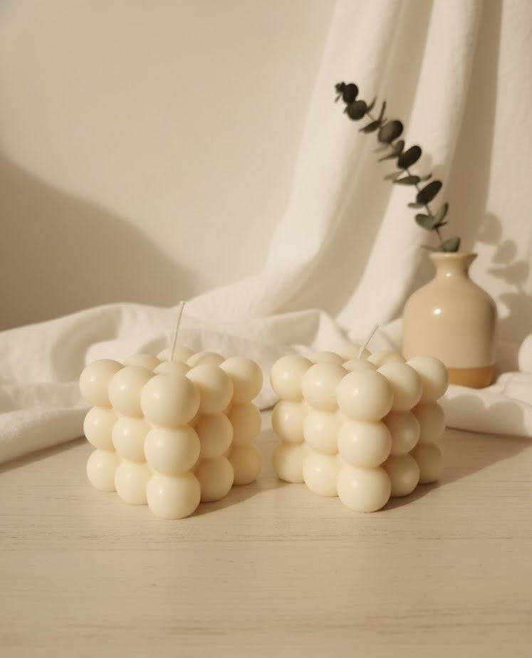 Earthnest Vanilla Bubble Cloud Candle (Pack of 2)